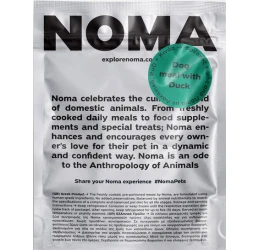 Μαγειρευτή Τροφή Noma για Σκύλους με Πάπια 500gr Μαγειρευτή Τροφή Noma για Σκύλους με Πάπια 500gr