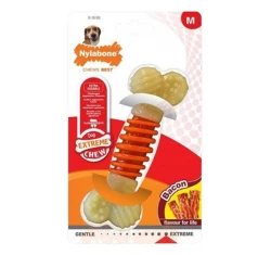 Nylabone Dental Pro Action Dental Chew Bacon Flavor Medium Nylabone Dental Pro Action Dental Chew Bacon Flavor Medium