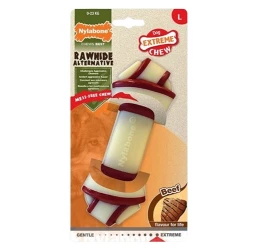 Nylabone Rawhide Knot Bone Beef Large