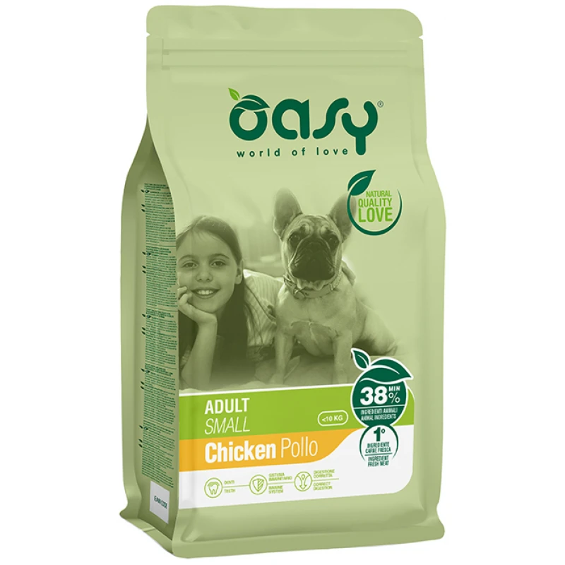 Oasy Dry Dog Adult Small Chicken 3kg ΣΚΥΛΟΙ