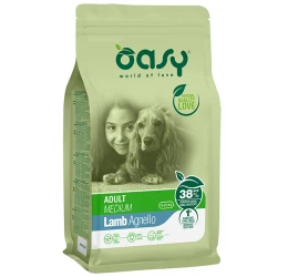 Oasy Dry Dog Adult Medium Lamb 12kg Oasy Dry Dog Adult Medium Lamb 12kg