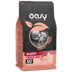 Oasy Dry Dog Grain Free Puppy Medium - Large Turkey 2,5kg Oasy Dry Dog Grain Free Puppy Medium - Large Turkey 2,5kg