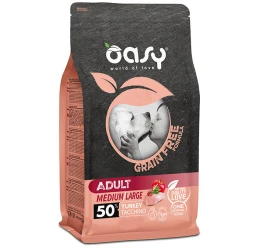 Oasy Dry Dog Grain Free Adult Medium - Large Turkey 2,5kg