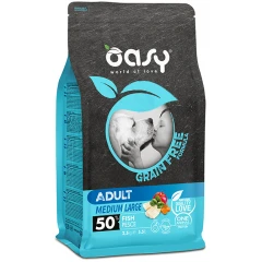 Oasy Dry Dog Grain Free Adult Medium - Large Fish 2,5kg Oasy Dry Dog Grain Free Adult Medium - Large Fish 2,5kg