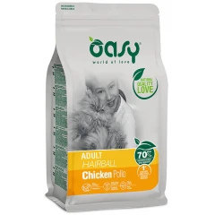 Oasy Cat Hairball Adult Chicken 1,5kg + Δώρο 1 Κονσέρβα Oasy Caprice