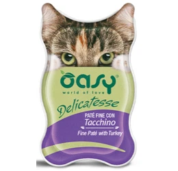 Oasy Delicatesse pate Turkey (γαλοπούλα πατέ) 85gr Oasy Delicatesse pate Turkey (γαλοπούλα πατέ) 85gr
