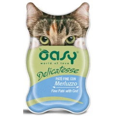 Oasy Delicatesse pate Cod (Μπακαλιάρος Πατέ) 85gr Oasy Delicatesse pate Cod (Μπακαλιάρος Πατέ) 85gr