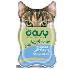 Oasy Delicatesse pate Cod (Μπακαλιάρος Πατέ) 85gr Oasy Delicatesse pate Cod (Μπακαλιάρος Πατέ) 85gr