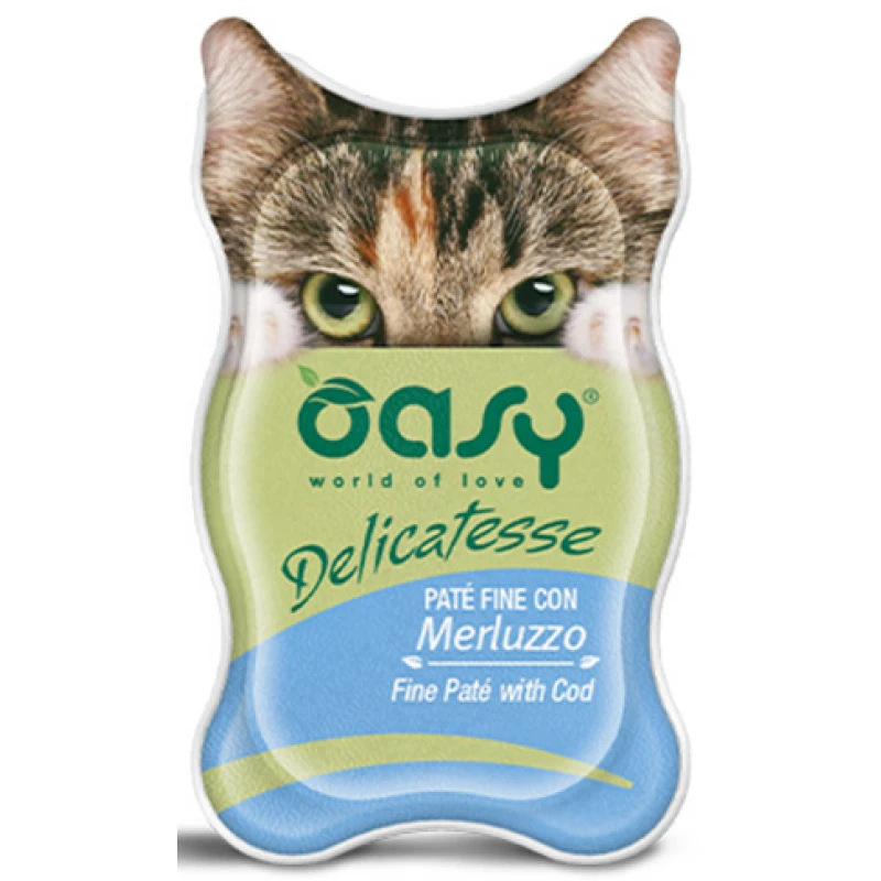 Oasy Delicatesse pate God (μπακαλιάρος πατέ) 85gr ΓΑΤΕΣ