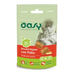 Λιχουδιές Γάτας Oasy Treats with Chicken 60gr Λιχουδιές Γάτας Oasy Treats with Chicken 60gr