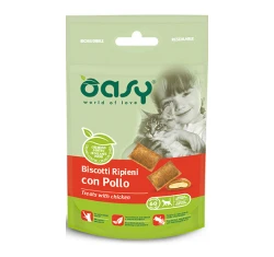 Λιχουδιές Γάτας Oasy Treats with Chicken 60gr Λιχουδιές Γάτας Oasy Treats with Chicken 60gr