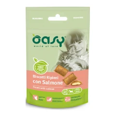 Λιχουδιές Γάτας Oasy Treats with Salmon 60gr