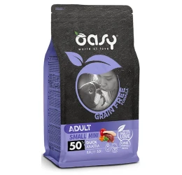 Oasy Dry Dog Grain Free Adult Small - Mini Duck 2,5kg