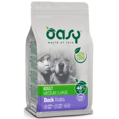 Oasy Dry Dog One Animal Protein Adult Medium - Large Duck 12kg Oasy Dry Dog One Animal Protein Adult Medium - Large Duck 12kg
