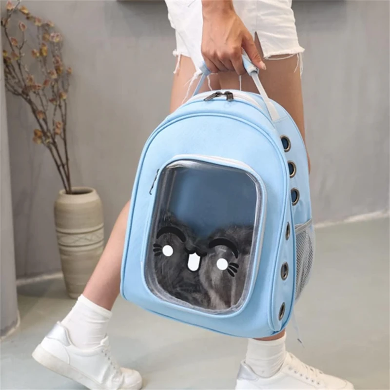 Τσάντα Μεταφοράς Γάτας Denik Pets Cat Face Βεραμάν 33x28x44cm ΓΑΤΕΣ