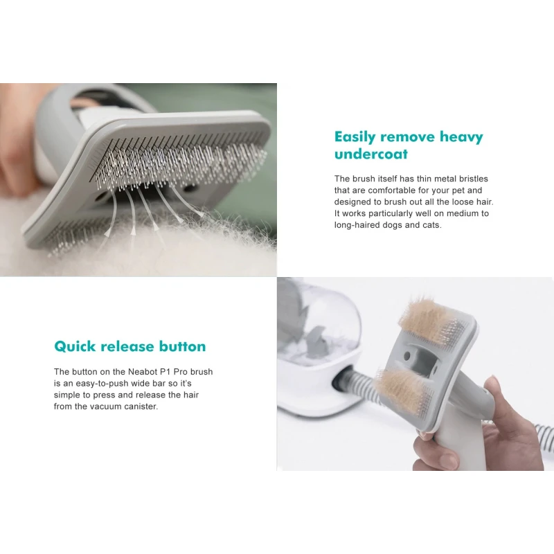 Professional Neabot P1 Pro Grooming Kit with Vacuum and Hair Clipper ΣΚΥΛΟΙ