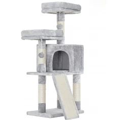 Γατόδεντρο - Ονυχοδρόμιο BigJoy Light Grey 50x35x115cm Γατόδεντρο - Ονυχοδρόμιο BigJoy Light Grey 50x35x115cm