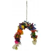 Παιχνίδι για Πουλιά Prince Wooden Rope Bird Toy Rainbow