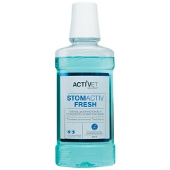 Activet Stomactiv Fresh Στοματικό Διάλυμα Για Την Υγιεινή Των Δοντιών & Στόματος 250gr Activet Stomactiv Fresh Στοματικό Διάλυμα Για Την Υγιεινή Των Δοντιών & Στόματος 250gr