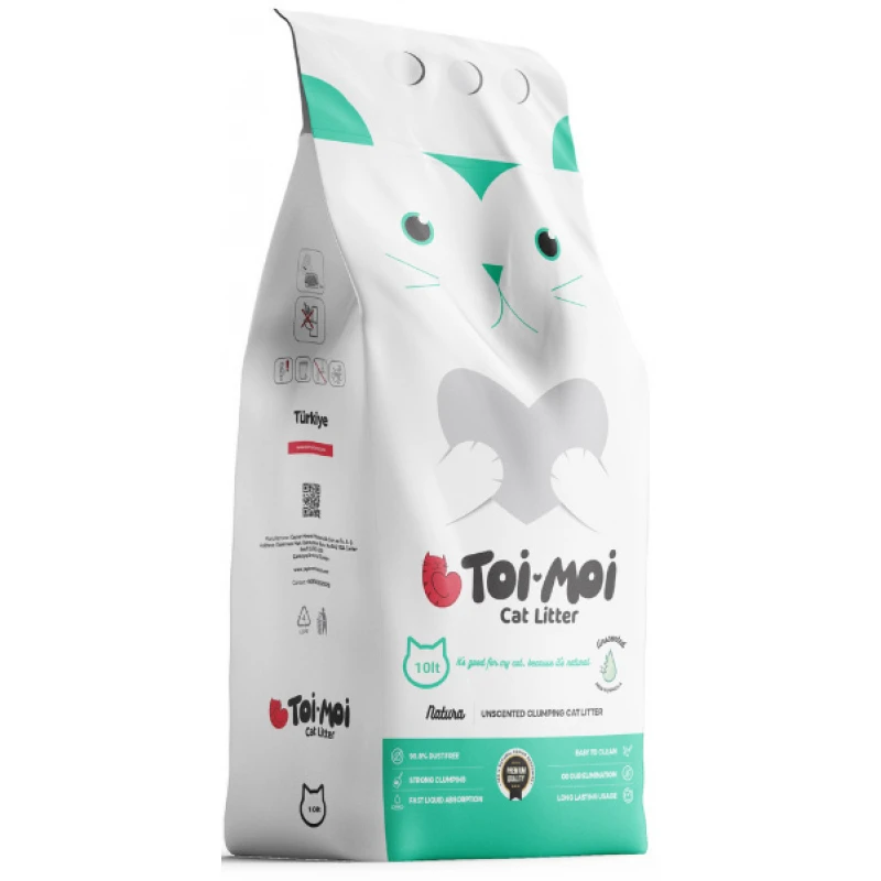 Άμμος Γάτας Toi Moi Natura Unscented Clumping Cat Litter 10kg Γάτες Άμμος Γάτας Toi Moi Natura Unscented Clumping Cat Litter 10kg Γάτες