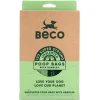 Ανακυκλωμένα Σακουλάκια Περιττωμάτων Beco (8x15τμχ) Χωρίς Άρωμα με Χερούλια