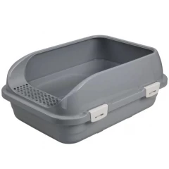 Ανοιχτή Λεκάνη - Τουαλέτα Γάτας Nala 58x42x24cm Γκρι