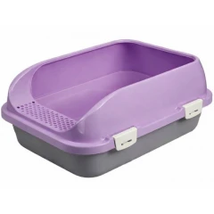 Ανοιχτή Λεκάνη - Τουαλέτα Γάτας Nala 58x42x24cm Μωβ Ανοιχτή Λεκάνη - Τουαλέτα Γάτας Nala 58x42x24cm Μωβ