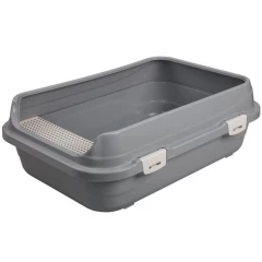 Ανοιχτή Λεκάνη - Τουαλέτα Γάτας Nala 66x46x22cm Γκρι