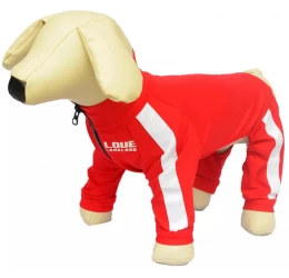 Αντιανεμικό Μπουφάν Σκύλου Κόκκινο 4XLarge 63-71cm Αντιανεμικό Μπουφάν Σκύλου Κόκκινο 4XLarge 63-71cm