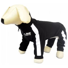 Αντιανεμικό Μπουφάν Σκύλου Μαύρο 2XLarge 58-63cm