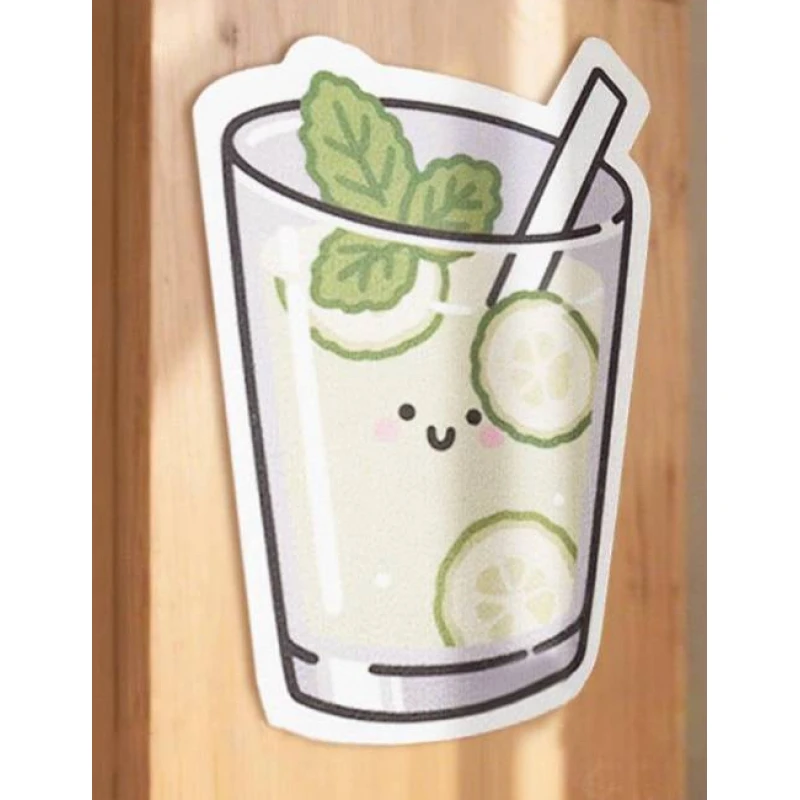 Αυτοκόλλητο Ονυχοδρόμιο για Επιφάνειες Drunk But Happy Cucumber 50x80cm Γάτες