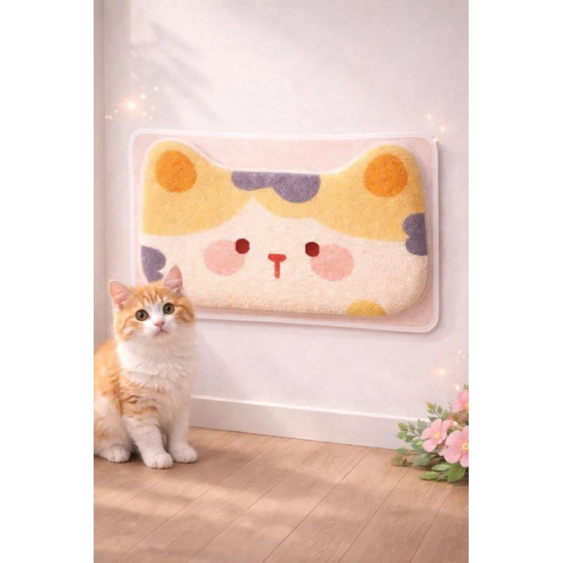 Αυτοκόλλητο Ονυχοδρόμιο για Επιφάνειες Pumpkin The Catleader 50x80cm Γάτες