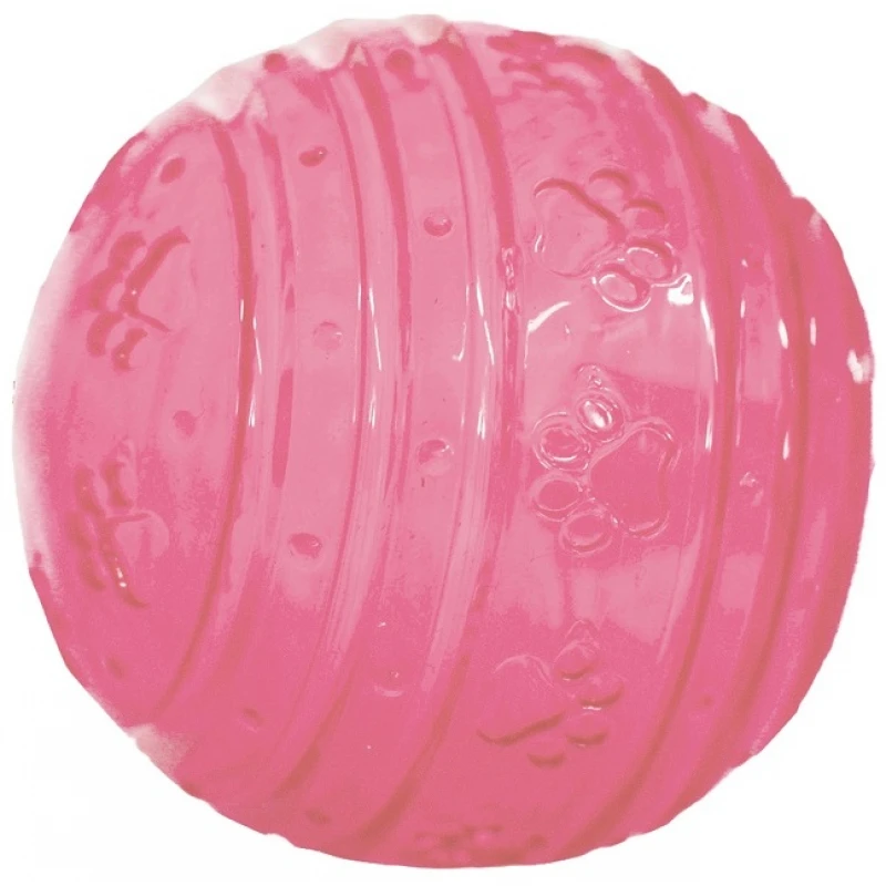 Biosafe Puppy Ball Παιχνίδι Μπάλα για Κουτάβια Ροζ 7cm ΣΚΥΛΟΙ