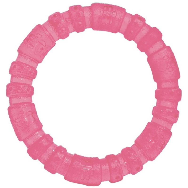 Biosafe Puppy Ring Παιχνίδι Δαχτυλίδι για Κουτάβια Ροζ 9cm ΣΚΥΛΟΙ