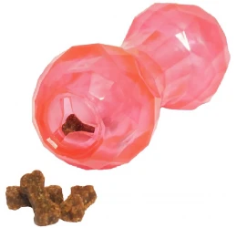 Biosafe Puppy Treat Dumbell Παιχνίδι για Κουτάβια με Λιχουδιές Ροζ 11cm Biosafe Puppy Treat Dumbell Παιχνίδι για Κουτάβια με Λιχουδιές Ροζ 11cm