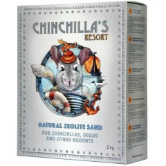 Chinchilla's Resort Άμμος από Φυσικό Ζεόλιθο για Τρωκτικά 2kg