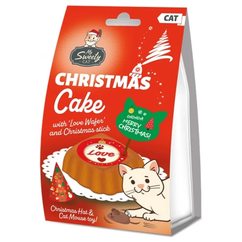 Χριστουγεννιάτικο Κεικ Γάτας My Sweety Pet Love Γάτες Χριστουγεννιάτικο Κεικ Γάτας My Sweety Pet Love Γάτες