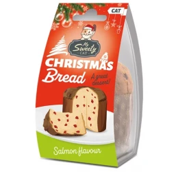 Χριστουγεννιάτικο Πανετόνε Γάτας My Sweety Pet Σολομός Χριστουγεννιάτικο Πανετόνε Γάτας My Sweety Pet Σολομός