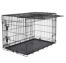 Crate Μεταλλικό Κλουβί Περιορισμού Kowloon με Συρόμενη Πόρτα L 91x56x63cm Crate Μεταλλικό Κλουβί Περιορισμού Kowloon με Συρόμενη Πόρτα L 91x56x63cm