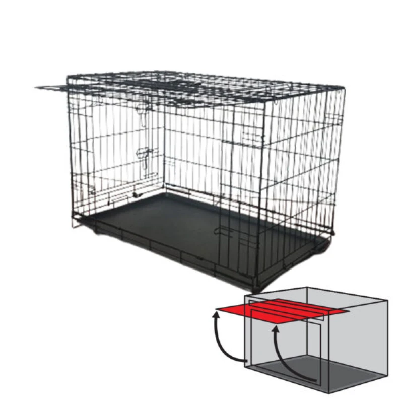 Crate Μεταλλικό Κλουβί Περιορισμού Kowloon με Συρόμενη Πόρτα M 76x46x54cm Σκύλοι Crate Μεταλλικό Κλουβί Περιορισμού Kowloon με Συρόμενη Πόρτα M 76x46x54cm Σκύλοι