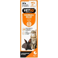 VETIQ Hairball Relief Κρέμα για τις Τριχόμπαλες 70gr VETIQ Hairball Relief Κρέμα για τις Τριχόμπαλες 70gr