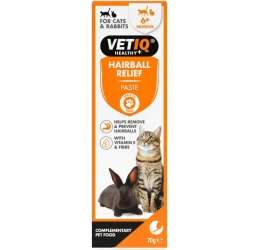 VETIQ Hairball Relief Κρέμα για τις Τριχόμπαλες 70gr VETIQ Hairball Relief Κρέμα για τις Τριχόμπαλες 70gr