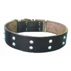 Δερμάτινο Περιλαίμιο (K11) με Διακοσμιτικά 4x60cm Δερμάτινο Περιλαίμιο (K11) με Διακοσμιτικά 4x60cm