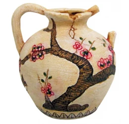 Διακοσμητικό Ενυδρείου Amtra Amphora With Flowers S 10,5x10x10cm Διακοσμητικό Ενυδρείου Amtra Amphora With Flowers S 10,5x10x10cm