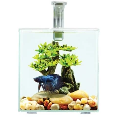 Ενυδρείο Resun 14x14x15cm 1,8L Ενυδρείο Resun 14x14x15cm 1,8L