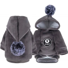 Φούτερ Σκύλου Denik Z23 Soft Small 25cm Γκρι