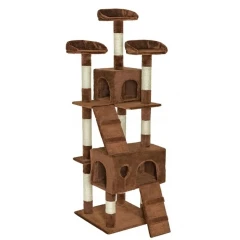 Γατόδεντρο, Ονυχοδρόμιο CTBR4 60x50x185cm Brown Γατόδεντρο, Ονυχοδρόμιο CTBR4 60x50x185cm Brown