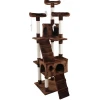 Γατόδεντρο, Ονυχοδρόμιο CTDBR4 60x50x185cm Dark Brown Γατόδεντρο, Ονυχοδρόμιο CTDBR4 60x50x185cm Dark Brown