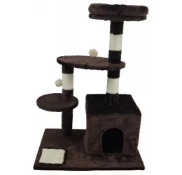 Γατόδεντρο, Ονυχοδρόμιο CTDBR7 60x40x84cm Dark Brown Γατόδεντρο, Ονυχοδρόμιο CTDBR7 60x40x84cm Dark Brown