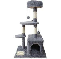 Γατόδεντρο, Ονυχοδρόμιο CTDG7 60x40x84cm Dark Grey Γατόδεντρο, Ονυχοδρόμιο CTDG7 60x40x84cm Dark Grey